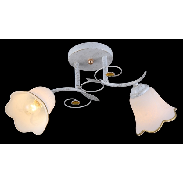 Потолочная люстра Natali Kovaltseva 11452 11452/2 WHITE GOLD