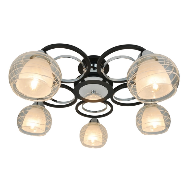 Люстра потолочная Artelamp Ginevra A1604PL-5BK