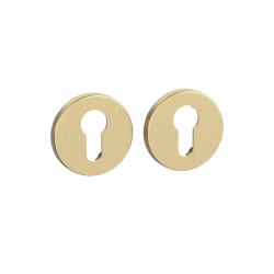 Накладка Punto (Пунто) под цилиндр ET.R.EST.R52 SSG-39 сатинированное золото