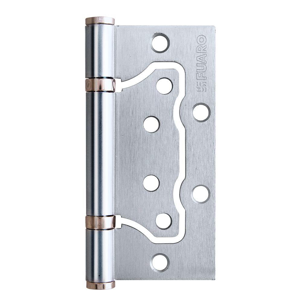 Петля универсальная без врезки Fuaro 500-2BB/BL 100x2,5 WP (белый жемчуг) БЛИСТЕР