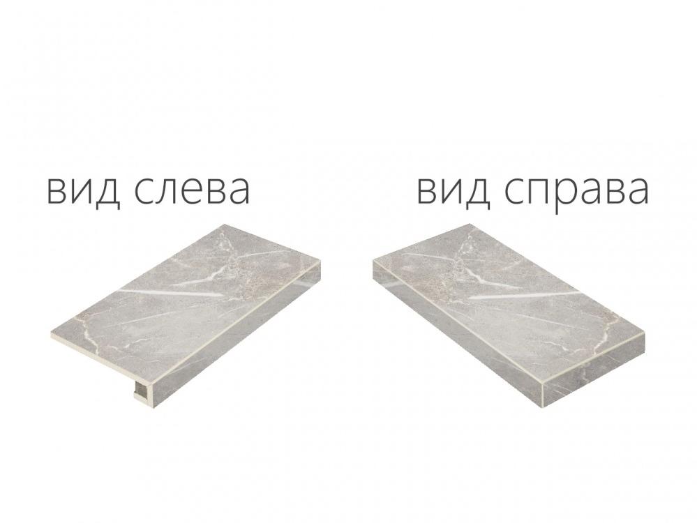 Керамогранит Italon Charme Evo Floor Project Эво Империале угл левая натур. рет. ступень 33х60