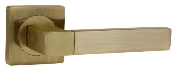 Ручки дверные межкомнатные AJAX FUSION JK ABG-6 зелёная бронза