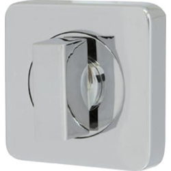 Завертка дверная сантехническая Armadillo WC-BOLT BK6/SQ-21CP-8 хром