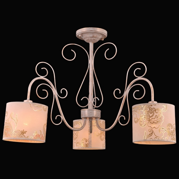 Люстра потолочная Natali Kovaltseva VANITI 75059/3C IVORY