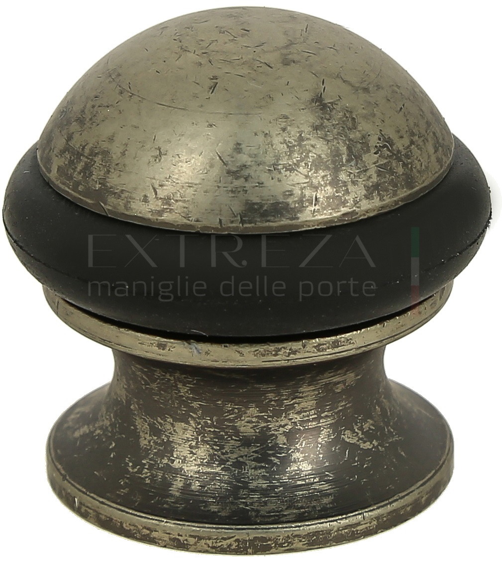 Упор напольный дверной Extreza D61 античное серебро F45