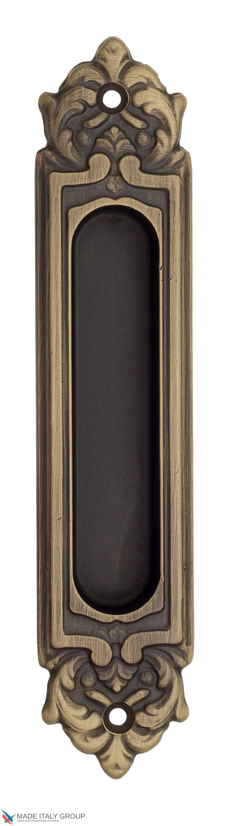 Ручка для раздвижной двери Venezia U122 DECOR матовая бронза (1шт.)