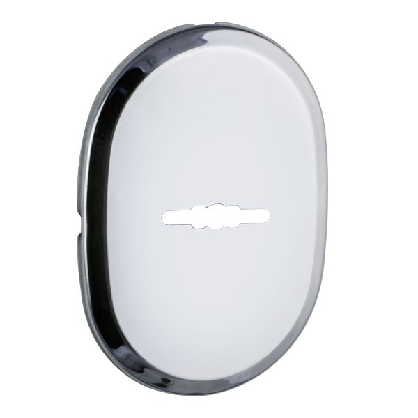 Декоративная накладка Fuaro ESC 475 (90х65) СP хром на сувальдный замок