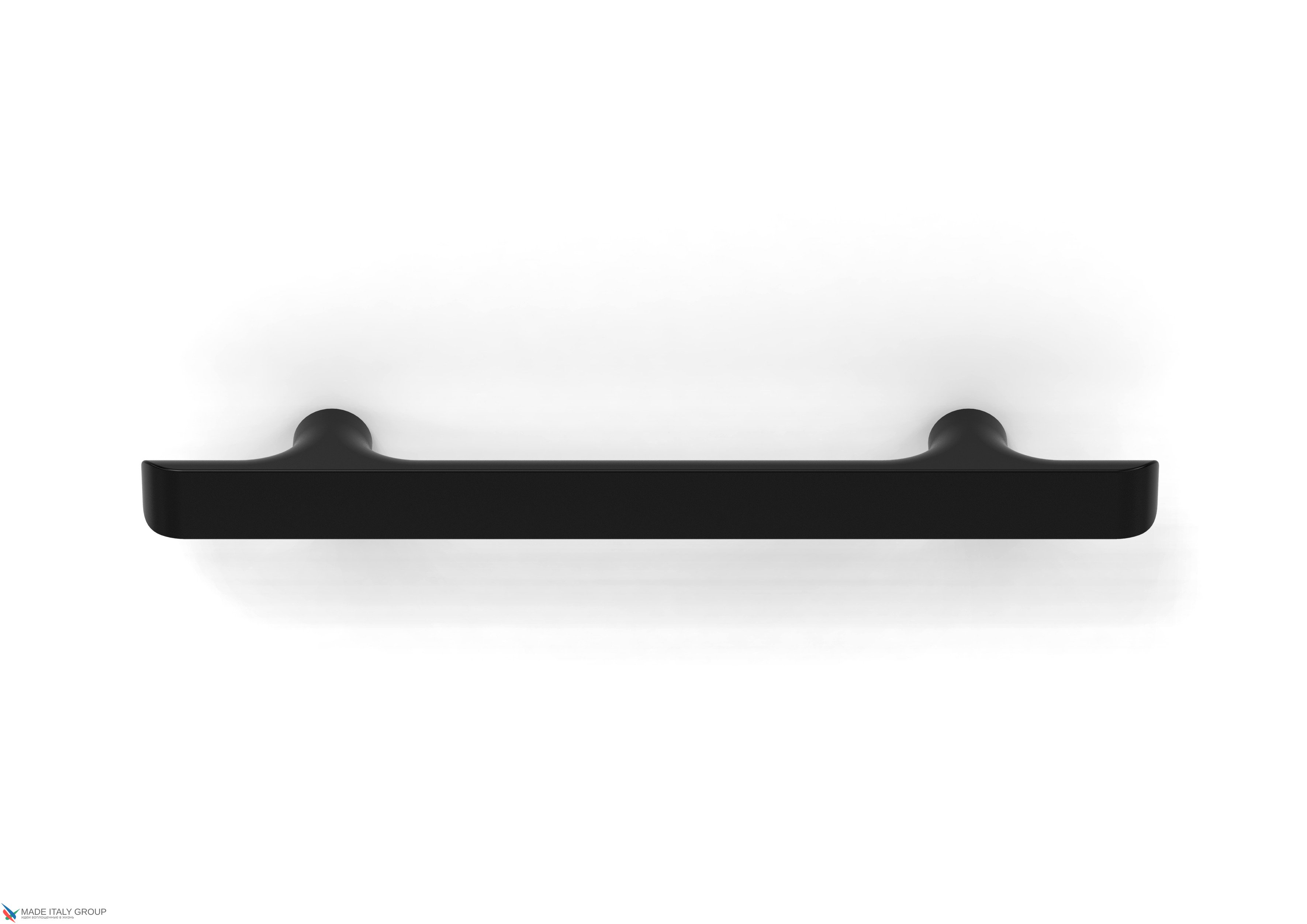 Ручка скоба модерн COLOMBO DESIGN F137D-NM матовый черный 96 мм