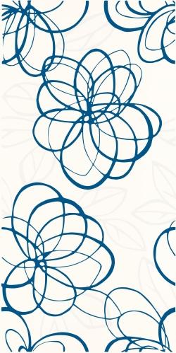 Плитка керамическая Paradyz Vivida Blue декор 60х30