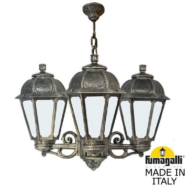 Уличный подвесной светильник Fumagalli Saba K22.120.S30.BYF1R
