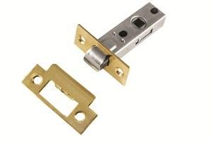 Защелка дверная межкомнатная Morelli L6-45 PG золото с металлическим язычком