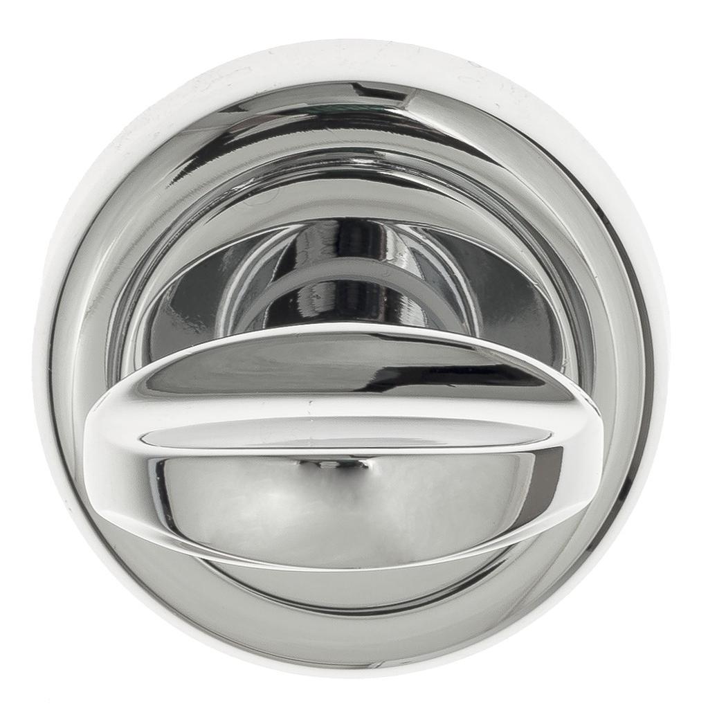 Завертка дверная сантехническая Venezia WC-2 D1 полированный хром