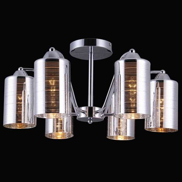 Люстра потолочная Natali Kovaltseva Helsinki 75038-6C CHROME