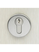 накладка на евроцилиндр Morelli Luxury LUX-KH-ANTI SSS, цвет матовая сталь