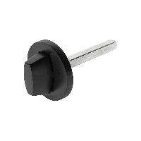 Ручка поворотная BKW8x75.R.RLR52 BL-24 черный