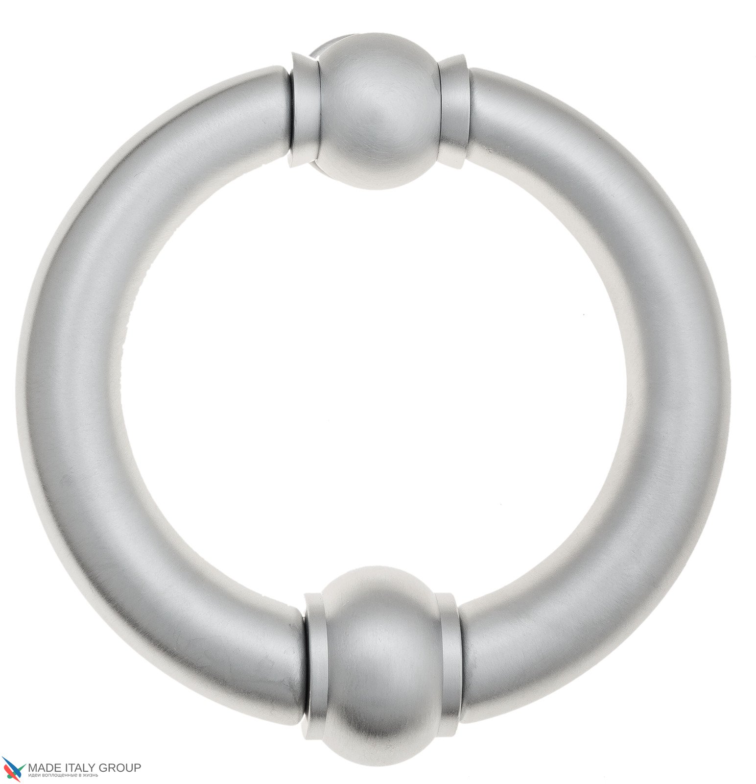 Дверная стучалка Venezia OTTAVIA 135x80 матовый хром