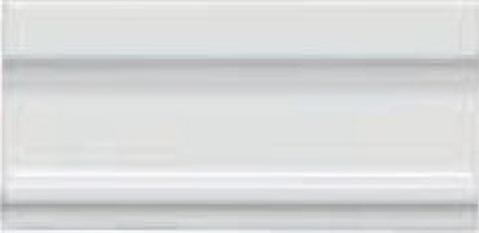 Плитка керамическая Adex Neri Cornisa Clasica Blanco Z бордюр 15х7,5