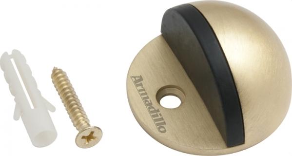 Ограничитель для двери напольный Armadillo DH003ZA SG матовое золото
