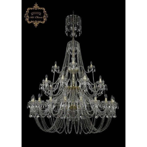 Люстра подвесная Art Classic 11.11.20+10+5.530.3d.XL-198.Gd.Sp