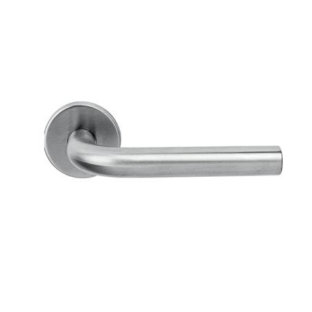 Ручка раздельная дверная Apecs H-0201-INOX нержавеющая сталь