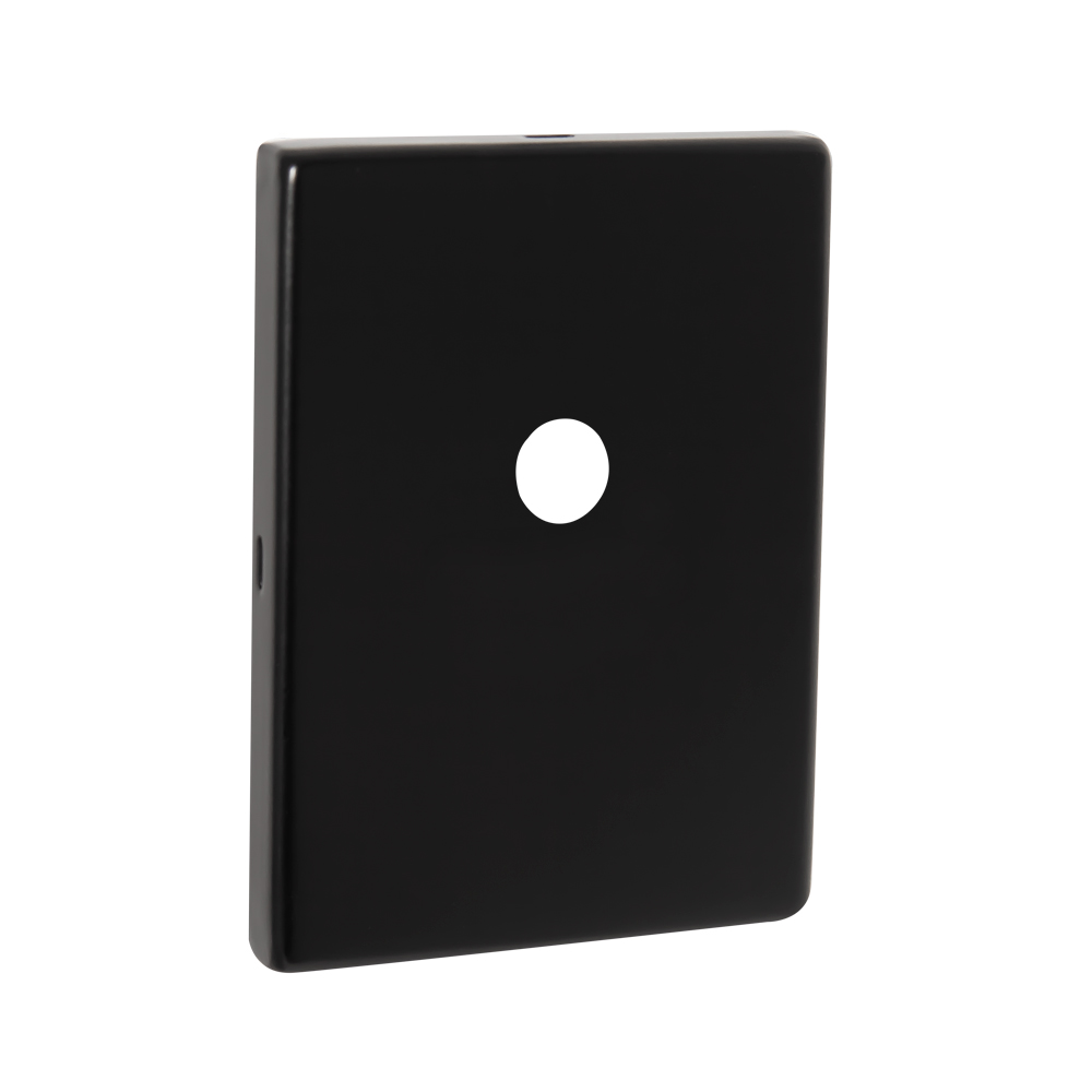 Накладка Fuaro (Фуаро) на шток цилиндра ESC.O.RL/K.486 (ESC 486-O RL) BL черный (1шт.)