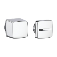 Завертка сантехническая Punto (Пунто) поворотная BK6.K.EL.Q27 CP-8 хром