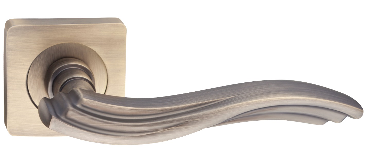 Ручка дверная RENZ INDH 58-02 MAB "Джулия", бронза ант. матовая КВ