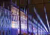 Светодиодная гирлянда Uniel занавес Сосульки 220V синий ULD-E3005-300/DTK BLUE IP44 ICICLE 11125