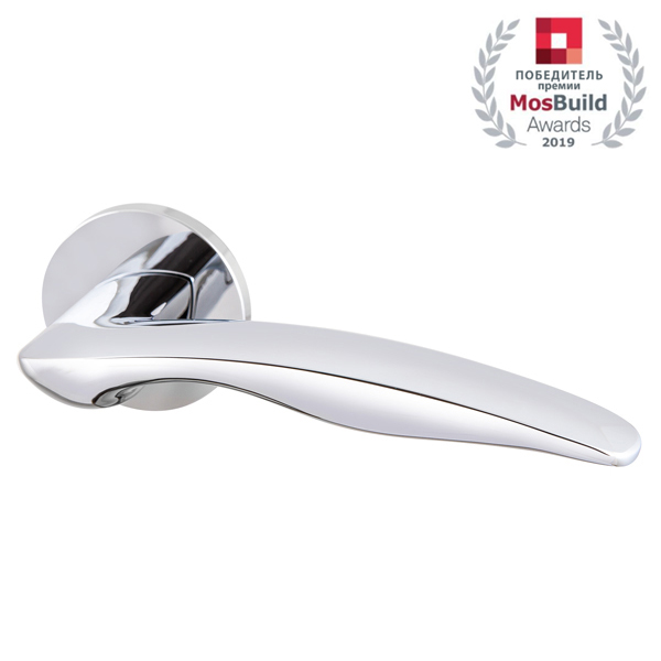 Ручка дверная межкомнатная Armadillo WAVE URS CP-8 хром