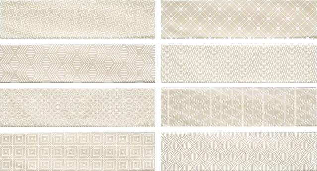 Плитка керамическая Cifre Decor Opal Ivory настенная 7,5х30