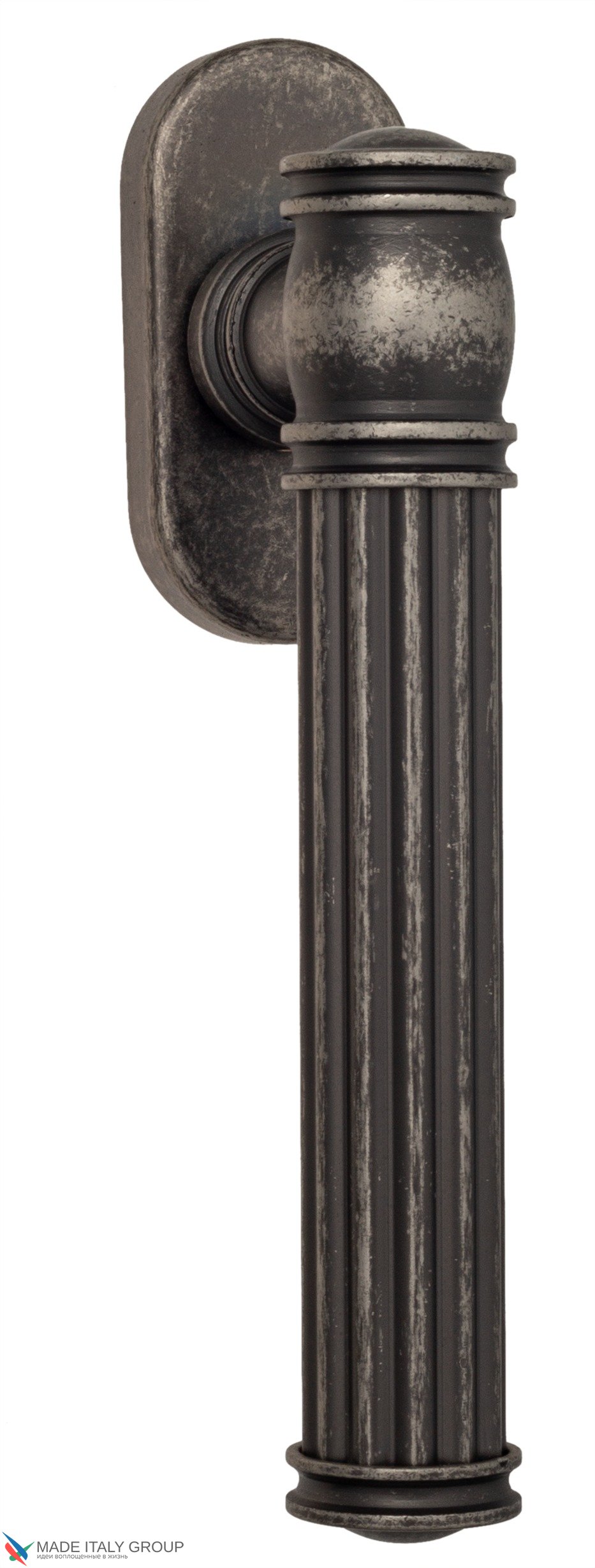 Ручка оконная Venezia "IMPERO" FW античное серебро