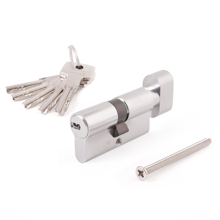Цилиндр для замка ключ / ключ ABUS KD6N Z30/K30KD W/5 LONG KEY никель