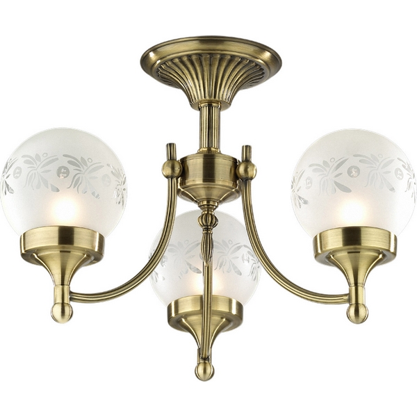 Люстра потолочная N-Light 141-03-53 бронза