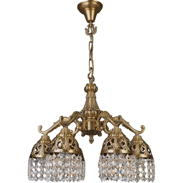 Подвесная люстра N-Light 303 303-06-52 старое золото