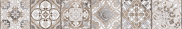 Бордюр ALMA Ceramica Birma BWU58BIR404 8,2х50
