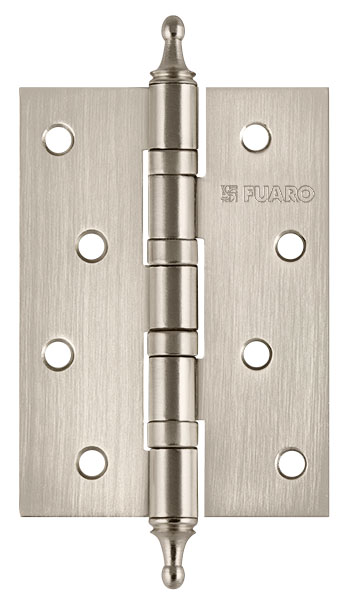 Петля универсальная Fuaro 4BB/A/BL 100x75x2,5 PN (мат. никель) БЛИСТЕР