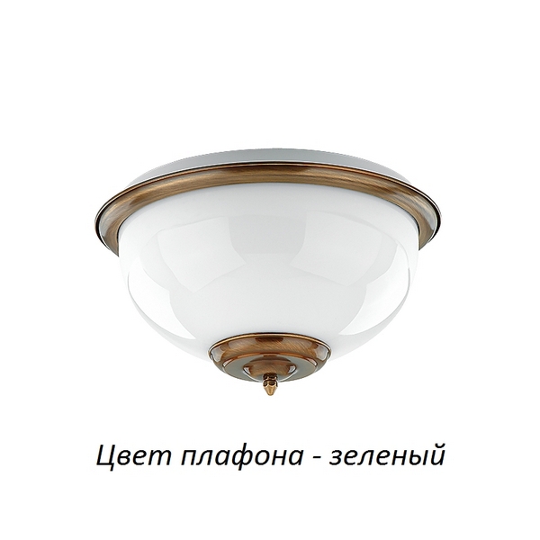 Светильник потолочный круглый Kutek Lido LID-PL-2(P)GR