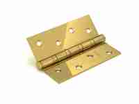 Комплект 10 шт. - Петля универсальная Fuaro 4BB/BL 100x75x2,5 PB (латунь) БЛИСТЕР