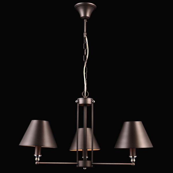 Люстра подвесная Natali Kovaltseva Marquis 81000-3C GRAY BRASS