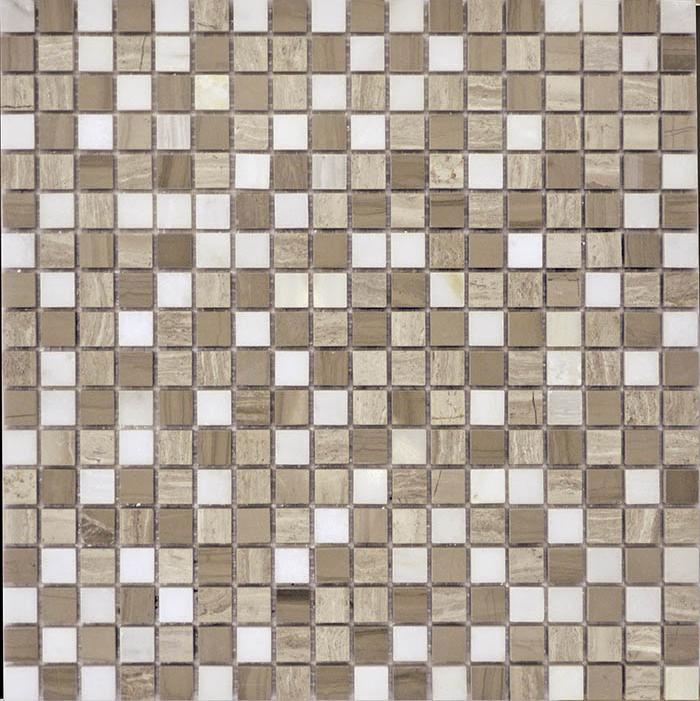 Мозаика Q-Stones из камня QS-075-15P/10 30,5х30,5