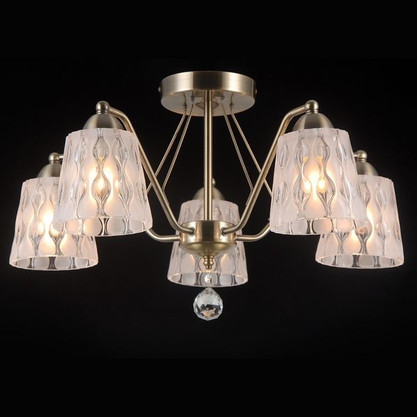 Люстра потолочная Natali Kovaltseva CRACOW 81023-5C ANTIQUE BRASS