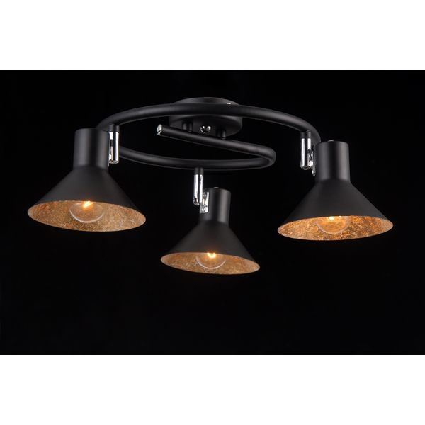 Спот Natali Kovaltseva LOFT LUX 81056-3C MATT BLACK