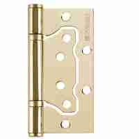 Комплект 10 шт. - Петля универсальная без врезки Fuaro 500-2BB/BL 100x2,5 PB латунь