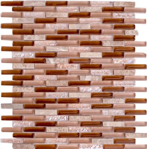 Мозаика Colori Viva Crystal CV11034 Brick 80x100 26х29