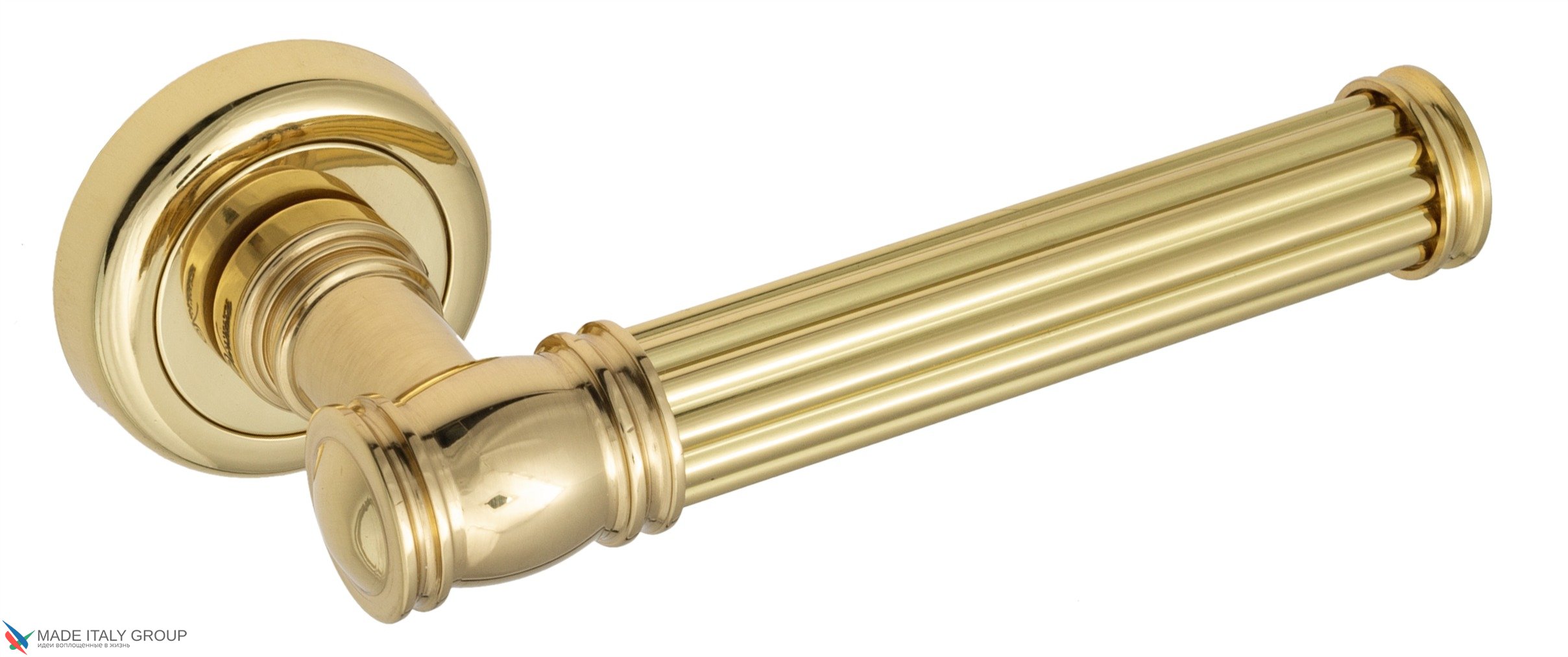 Дверная ручка Venezia "IMPERO" D1 полированная латунь