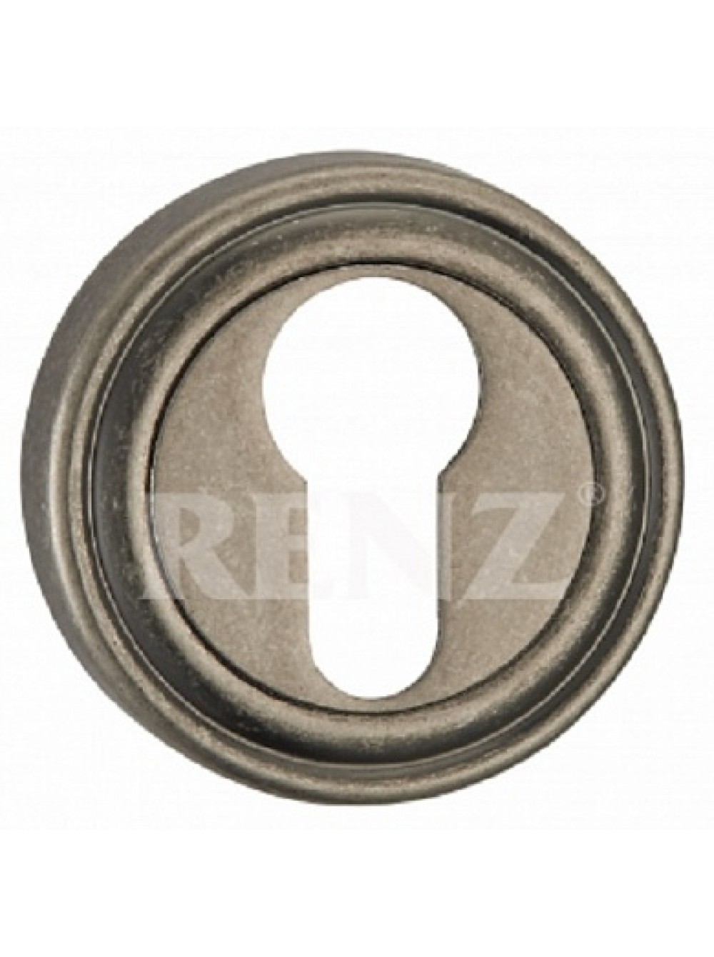 Накладка на цилиндр RENZ INET 16 SL серебро ант.