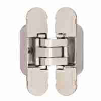 Комплект 4 шт. - Петля Armadillo (Армадилло) скрытой установки с 3D-регулировкой U3D4000 SN (9540UN3D) мат. никель