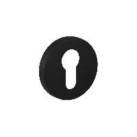 Накладка на цилиндр ESC.C.RLR/R.486 BL-24 черный (1 шт.)