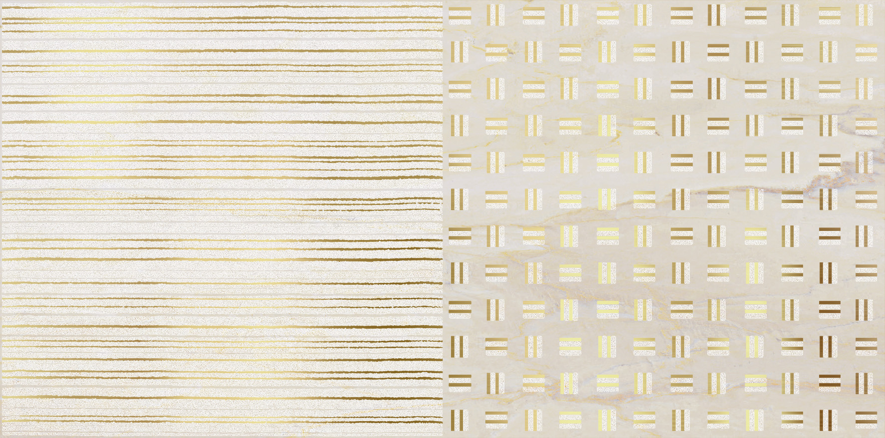 Керамогранит Brennero Decor Lumia Gold Sand Lapp/Rett 30x60 (комп/2 шт)