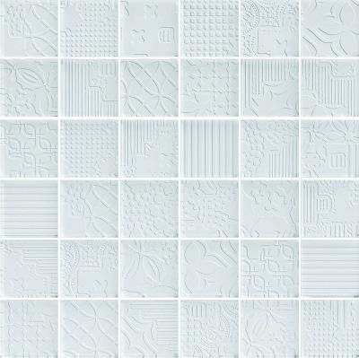 Плитка керамическая Paradyz Tel Awiv Bianco Szklana чип 48х48 29,8х29,8